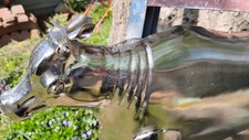 Galvanized metal cow for sale  Croswell