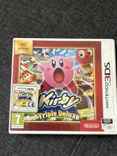 Kirby Triple Deluxe Nintendo 3DS PAL EURO Game In ENGLISH-FR-DE-ES-IT, używany na sprzedaż  Wysyłka do Poland
