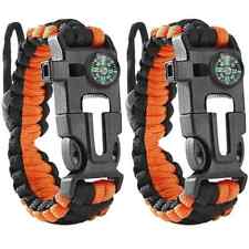Survival bracelet flint for sale  WINDSOR