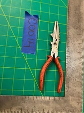 Alicate de pesca vintage 7" Mitchell multifuncional nariz agulha cabo de borracha, usado comprar usado  Enviando para Brazil