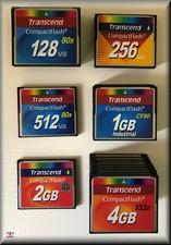 Transcend compact flash d'occasion  Expédié en Belgium