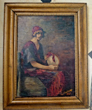 Tableau ancien huile d'occasion  Dijon