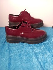 Red patent faux for sale  EXETER