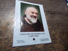 Saint padre pio for sale  Garland