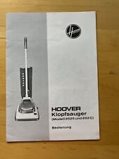 Hoover bedienungsanleitung klo gebraucht kaufen  Ratingen