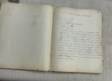 Cookbook Vintage Handwritten Recipe Book c.1920-30s-40s Notebook Extras comprar usado  Enviando para Brazil