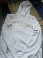 Men white balmain for sale  KETTERING