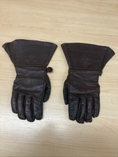 Vintage brown leather for sale  STOKE-ON-TRENT