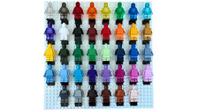 Monochrome minifigures vibrant for sale  Auburn