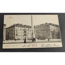 Cartolina torino piazza usato  Alessandria