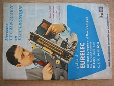 Publicite eurelec vintage d'occasion  Châteaulin