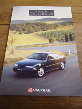 Vauxall calibra brochure for sale  FRODSHAM