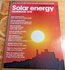 SOLAR ENERGY HANDBOOK 1978 * Pop Sci * single issue * VG+ comprar usado  Enviando para Brazil