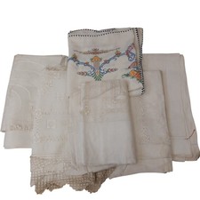 embroidered lace fabric for sale  UK