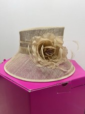 Hat box beige for sale  TEWKESBURY