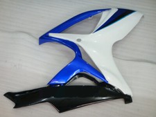 Używany, Right hand Injection Fairings For Suzuki 2006 2007 GSXR 600 750 K6 White Blue na sprzedaż  Wysyłka do Poland