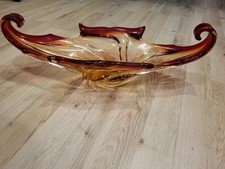 Glas schale rot gebraucht kaufen  Essen