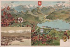 Litho panorama bodensee gebraucht kaufen  Weil am Rhein