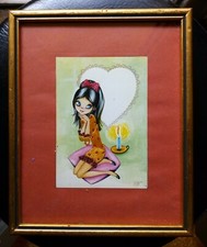 Quadro disegno ricamato usato  Caselle Torinese