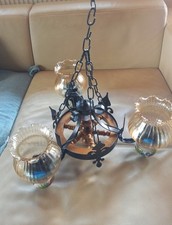 Wagenrad hängelampe lampen gebraucht kaufen  Jandelsbrunn