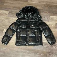 Moncler maya black d'occasion  Expédié en Belgium
