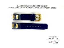Autêntica pulseira de relógio Invicta Excursion 6266 26mm azul e poliuretano comprar usado  Enviando para Brazil