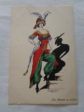 Cpa illustrateur mouton d'occasion  Fécamp