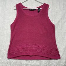 Usado, Camiseta Regata CRAZY HORSE XL Malha Solta Suéter Rosa/FRESH BLOSSOM SEM MANGAS comprar usado  Enviando para Brazil