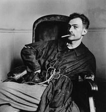 Arte grabado de colección Irving Penn impresión Balthazar De Klossowsky París 1948 mate 11x13 segunda mano  Embacar hacia Mexico