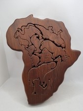 Wooden african animals for sale  DARTFORD