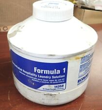 Solución concentrada de lavandería para hospitalidad ECOLAB Fórmula 1 14358 8 lb segunda mano  Embacar hacia Mexico