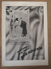 Publicité 1930 soie d'occasion  Bordeaux-