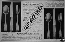 Publicité orfèvrerie perrin d'occasion  Longueil-Sainte-Marie