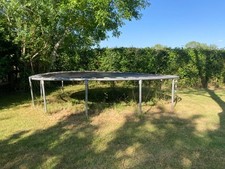 Trampoline 14ft used for sale  ROYSTON