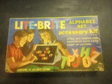 Lite brite alphabet for sale  Kansas City