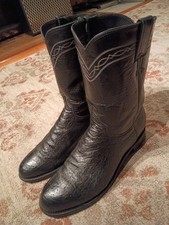Justin black smooth for sale  Fort Mill