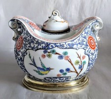 Encrier porcelaine argent d'occasion  Nantes-