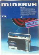 Radio vintage minerva usato  Milano