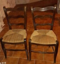 Sedie antiche rustiche usato  Vercelli