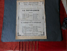1855 teatro fiorentini d'occasion  Expédié en France