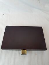 Dark brown wooden for sale  SALISBURY