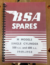 Bsa models 1949 for sale  WALSALL