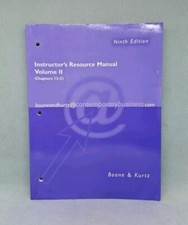Instructor resource manual for sale  LLANDOVERY