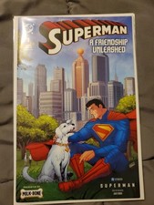 Superman: A Friendship Unleashed #1 Milk-Bone quase perfeito- (2025), usado comprar usado  Enviando para Brazil