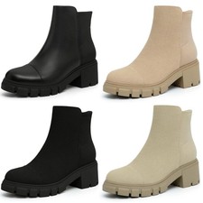 Women chunky heel for sale  Hebron
