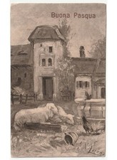 1915 antica cartolina usato  Italia