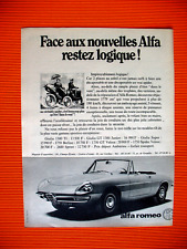 Publicite presse alfa d'occasion  Mazamet