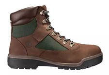 BOTA DE CAMPO MASCULINA TIMBERLAND 6" polegadas impermeável brócolis de carne / masculina 10,5 / nova sem caixa comprar usado  Enviando para Brazil
