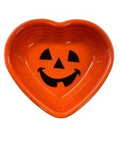Fiesta FTCCO Exclusive 2024 Poppy Pumpkin Heart Bowl Fiestaware comprar usado  Enviando para Brazil