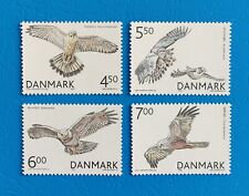 DENMARK 2004 BIRDS OF PREY 4v- KESTREL WOODPECKER HAWK BUZZARD - bird stamps MNH segunda mano  Embacar hacia Argentina